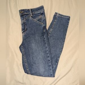 Free People High Rise Skinny Jeans